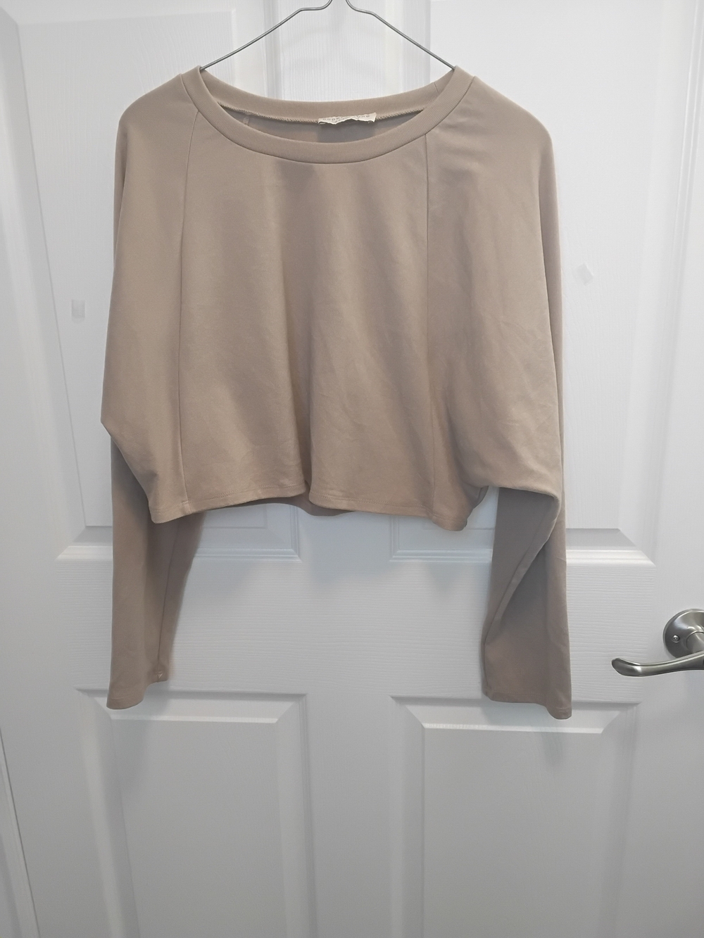 PAPER CRANE Cropped Dolman Sleeve Top Size‎ Lg